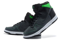 Nike Dunk high зимние (black)