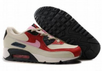 Air Max 90 (biege/black/red/pink)