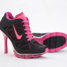 Air Max 2011 High heels black/pink