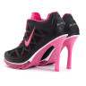 Air Max 2011 High heels black/pink