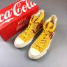 KITH x Coca-Cola x Converse Chuck Taylor All Star 1970s yellow