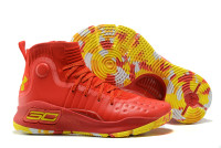 Under Armour Curry 4 Red/Yellow