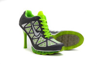 Air Max 2011 High heels gray/green/white