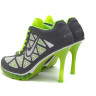 Air Max 2011 High heels gray/green/white
