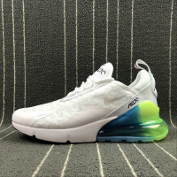 NIKE AIR MAX 270 white light green blue