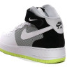 nike Air force 1 mid (white/black/gray)