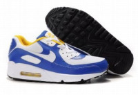 Air Max 90 (white/blue/black/yellow)