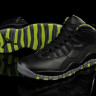 Jordan 10 Retro black/green