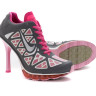 Air Max 2011 High heels gray/pink