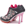 Air Max 2011 High heels gray/pink