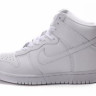 Nike Dunk HI Total White