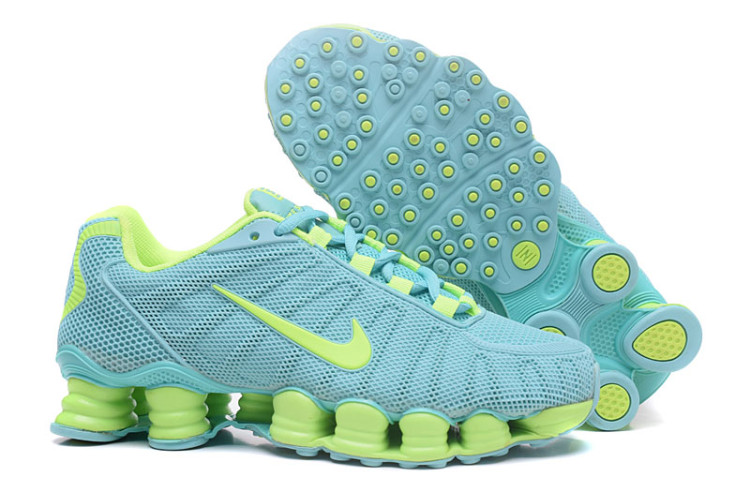 Nike Shox TLX turquoise green