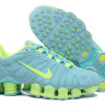 Nike Shox TLX turquoise green