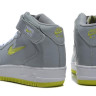 nike Air force 1 mid grey/green