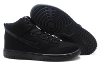 Nike Dunk High total black