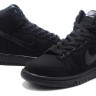 Nike Dunk High total black