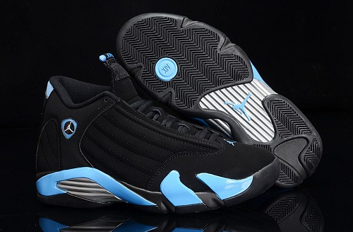 Air Jordan 14 black/blue