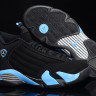 Air Jordan 14 black/blue
