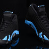 Air Jordan 14 black/blue