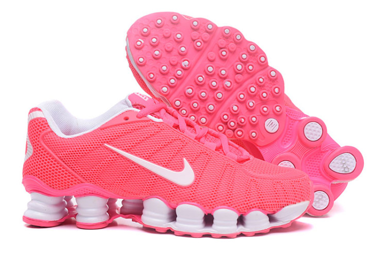 Nike Shox TLX pink white
