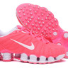 Nike Shox TLX pink white