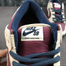 NIKE SB DUNK LOW BURGUNDY AND GREY