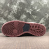 NIKE SB DUNK LOW BURGUNDY AND GREY
