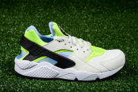 Nike Air Huarache white light green black