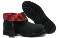 Timberland Мужские ботинки Roll Top (Brown/red-squared)