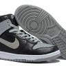 Nike Dunk high зимние ( black grey)