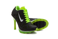Air Max 2011 High heels black/green/white