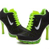 Air Max 2011 High heels black/green/white