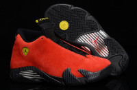 Air Jordan 14 Retro Red Suede  "Ferrary"