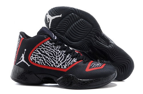 Air Jordan 29 Black/White/Gym-Red