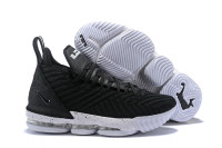 Lebron 16 black white