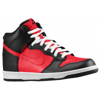 Nike Dunk High (black/red)