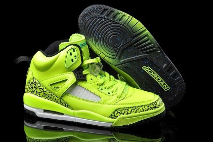 Air Jordan Spizike 3.5 Volt / Black - Photo Blue