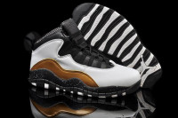 Jordan 10 Retro white/black/gold