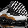 Jordan 10 Retro white/black/gold
