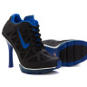 Air Max 2011 High heels black/blue