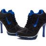 Air Max 2011 High heels black/blue
