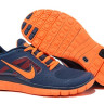 Nike free run +3 Shield navvy/orange