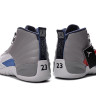 Jordan 12 Grey/University blue