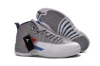 Jordan 12 Grey/University blue