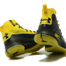Under Armour Curry 4 Black and Yellow