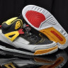 Air Jordan Spizike 3.5 Black / Challenge Red - Metallic Silver - Tour Yellow