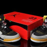 Air Jordan Spizike 3.5 Black / Challenge Red - Metallic Silver - Tour Yellow