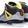 Air Jordan Spizike 3.5 Black / Challenge Red - Metallic Silver - Tour Yellow