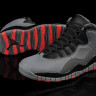 Jordan 10 Retro grey/red