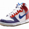 Nike Dunk High Premium GS White/Royal-Orange/Blaze-Red